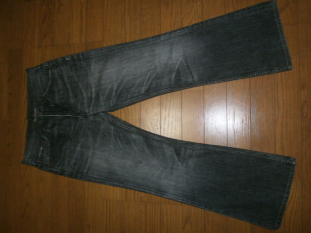 【安い，セール】 レア 名作 Levi's リーバイス 517 517-09 W32 ブラック ブーツカット ユーズド加工 日本製(W32)｜売買されたオークション情報、yahooの商品情報をアーカイブ公開 - オークファン W32