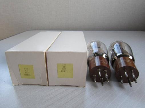 ◆♪GENERAL ELECTRIC GL-807 2本セット　KT66 並の音が　ＧＥ♪