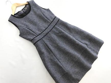  ティアクラッセ ノースリーブ Aライン ワンピース size9/グレー ibb3(Lサイズ)｜売買されたオークション情報、yahooの商品情報をアーカイブ公開 - オークファン Lサイズ