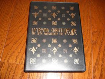La'cryma Christi(ラクリマ） 3枚組DVD DECADE 【公式通販】
