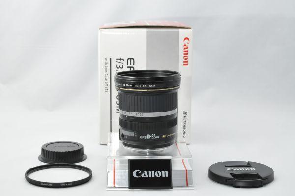 ☆極上美品☆ Canon キヤノン EF-S 10-22mm F3.5-4.5 USM 元箱あり USM Canon EF-S CeX Black 10-22mm」の落札相場・落札価格