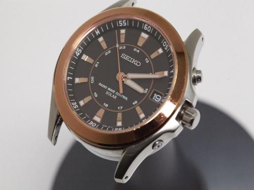 可動品【SEIKO/セイコー】スピリット 7B22-0BN0 デイト RADIO WAVE  