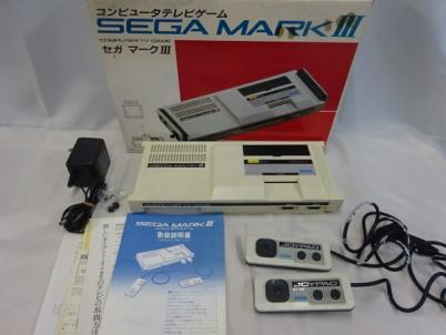 FG825）【通電OK】セガ・マークIII 本体 説明書あります！ ジャンク品