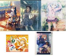 カントク　タペストリー　5本　限定品　台湾 Wチャンス賞フルロングタペストリー(カントク先生オンラインくじ