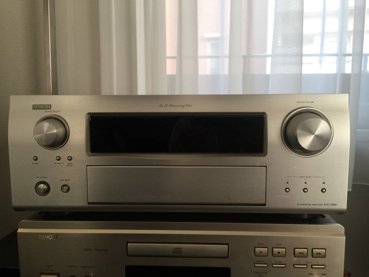 美品：高機能 DENON デノン 7.1ch マルチオーディオアンプ AVアンプ 