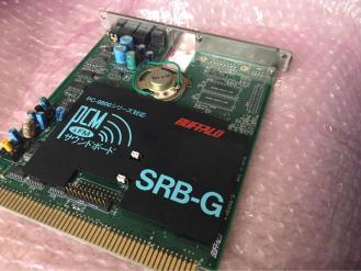 BUFFALO Yahoo!オークション SRB-G FMサウンドボード PC-9801 メルカリ