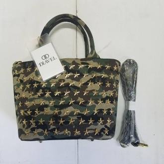 新品未使用 ディアベル DIAVEL トートバッグ Sサイズ カモ×レッド  