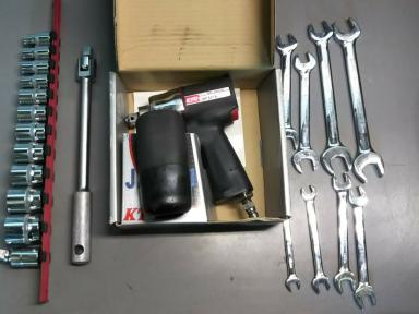 KTC エアインパクト seednew ボックスレンチ スパナ 工具 セット