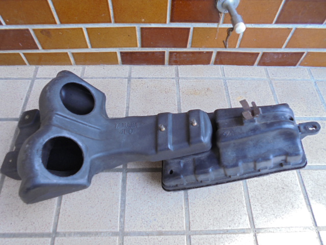 RZ350(4U0) 純正エアークリーナーボックスセット！RZ250 RZ250 RZ350