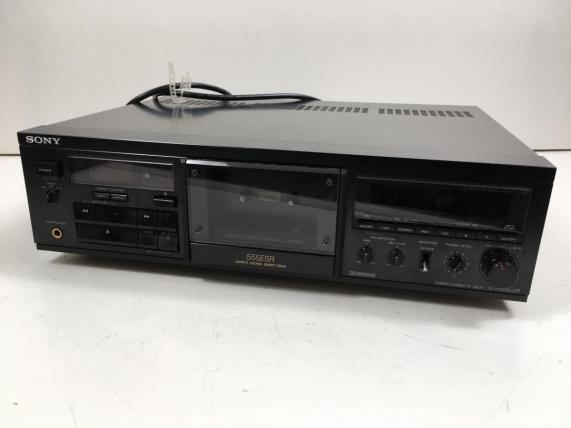 SONY ソニー TC-K555ESR カセットデッキ 通電確認 ジャンク SONY TC