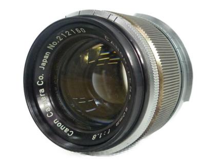 ジャンク Canon 50mm f1.8 Lマウント レンズ 光学機器 趣味 コレクション 撮影 S3006708