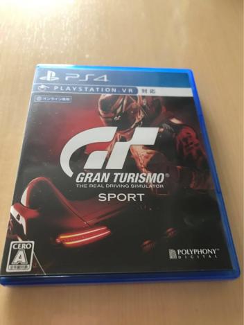 【PS4 】グランツーリスモ Sport コード未使用美品