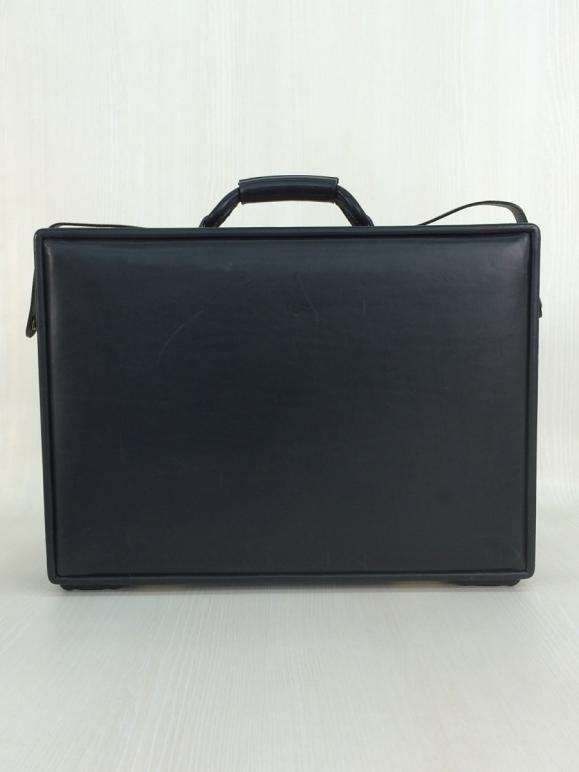 ハートマン アタッシュケース ハード 書類鞄 レザー 本革 ヴィンテージ 黒系 ハートマン hartmann◇アタッシュケース/レザー/BLK アタッシュケース