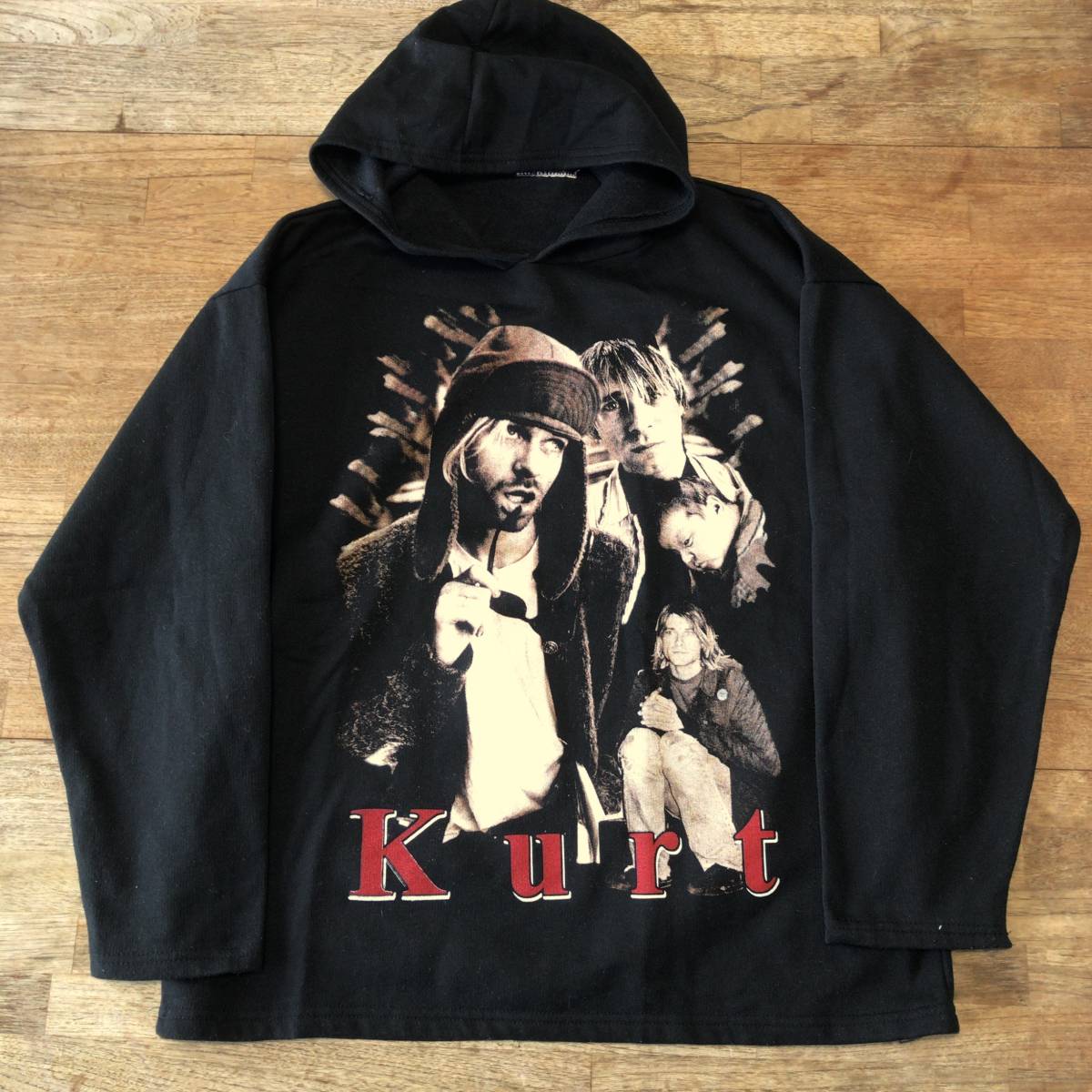 90s デッドストック ビンテージ カートコバーン パーカー nirvana 