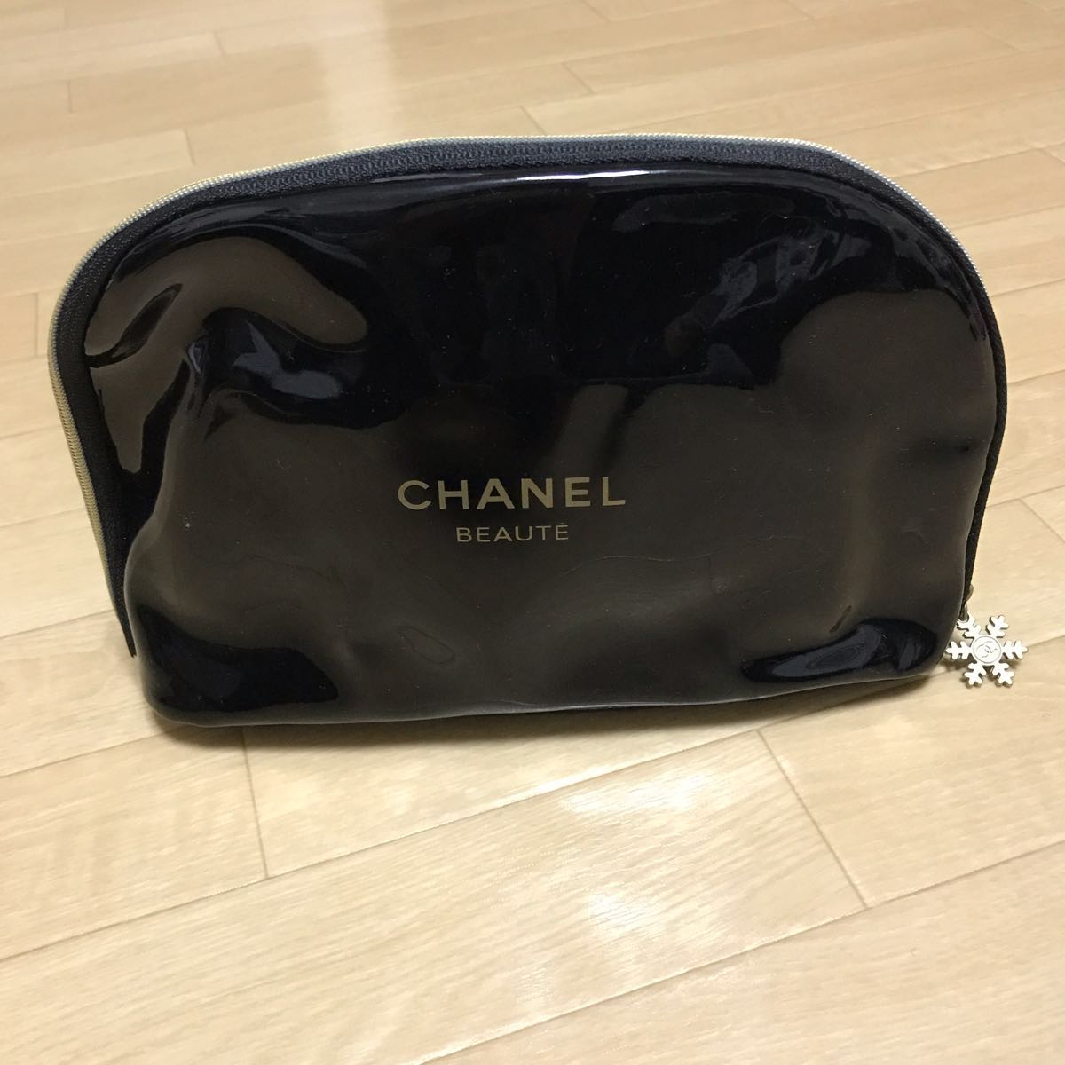 ノベルティ ポーチ CHANEL シャネル コスメポーチ ビューティー 雪の 