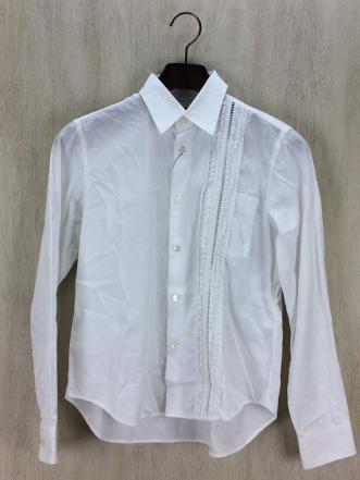 des COMME GARCONS GARCONS◇切りっぱなし レディースファッション 長袖シャツ（レディース tricot COMME des GARCONS◆長袖シャツ/S/-