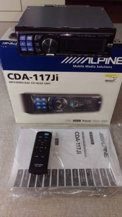 アルパインALPINE CDA-117ji中古美品 ALPINE CDA-117Ji アルパイン