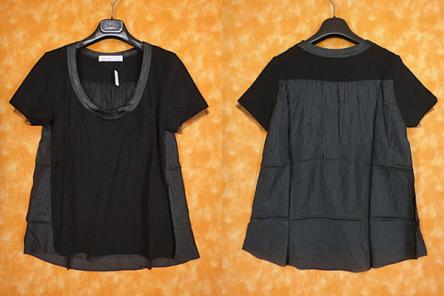 sacai サカイラック luck カーディガン - 異素材切替 レディース ⁄ 異