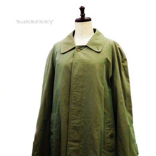 BURBERRY（トレンチコート グリーン・カーキ⁄緑色系）のフリマ 極美品