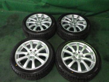 2015年スタッドレスタイヤ 225/45R17インチ 7J(+38) PCD114.3 5穴 タイヤホイール