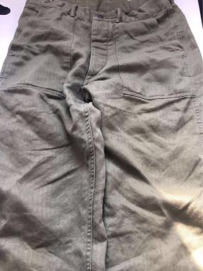 値下げRRLインディゴヘリンボーンファティーグパンツ RRL HBT 13スター