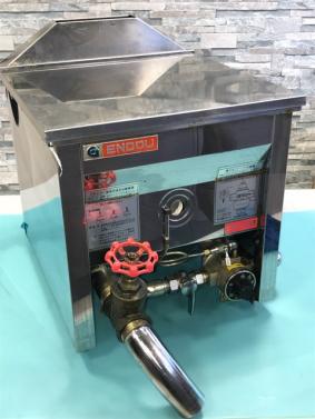 エンドウ工業 TPF-S ガスフライヤー 油量6L LP 移動販売 公式通販