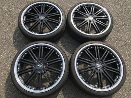 BADX S-HOLD エレノア ホイールタイヤ4本 165/40R17 4穴 PCD100 17