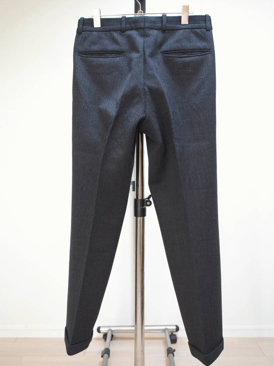 LOUIS VUITTON ルイヴィトン 裾ダブル厚手ウールスラックス46灰 Italy製 LOUIS ルイヴィトン &frasl; セットアップ&frasl;スーツ&frasl;ジャケット 20aw&frasl;&frasl;スラックスパンツ&frasl;38&frasl;ウール グレー