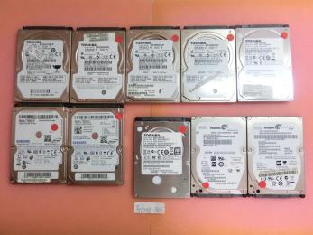  10台セット 320GB 有 チェック済み 2.5インチ 9.5mm7台 7mm3台 HDD SATA ノートパソコン 825(300GB～)｜売買されたオークション情報、yahooの商品情報をアーカイブ公開 - オークファン 2.5 SerialATA