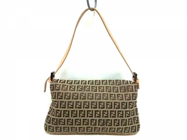フェンディ FENDI バッグ ショルダーバッグ ジャガード×レザー 