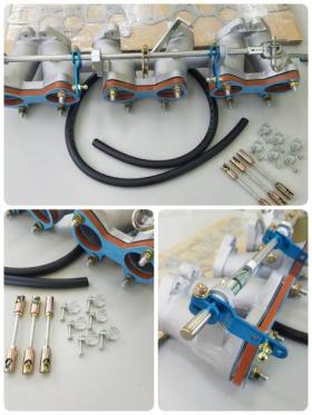 ソレックス50 50パイ用 インマニ 新品 亀有 原田 s30 ハコスカ s130