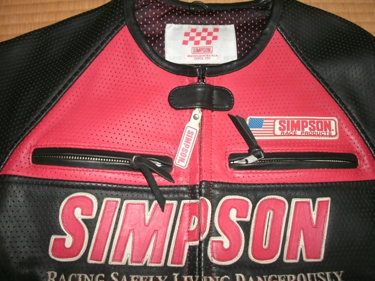 SIMPSON Yahoo!オークション パンチング シンプソン パンチングレザー 