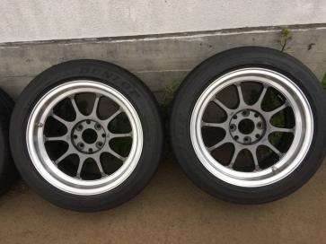 レイズホイル 15インチ ハイスペックタイヤほぼ新品付き_1