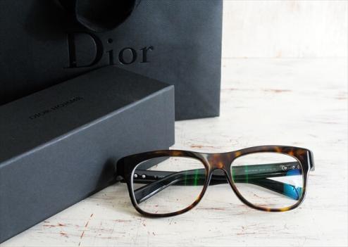 訳あり Dior Homme ディオール・オム クリアレンズ サングラス
