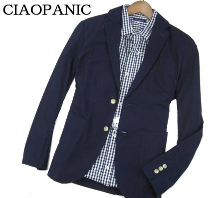 セール，送料無料 48537 L チャオパニック 春物 定価1.5万 インディゴ染め サッカーテーラードジャケット(Lサイズ)｜売買されたオークション情報、yahooの商品情報をアーカイブ公開 - オークファン Lサイズ