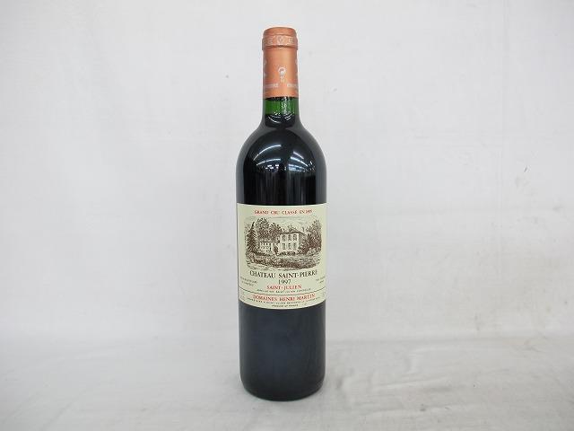 飲料・酒 CHATEAU SAINT-PIERRE 1997 赤ワイン 750ml
