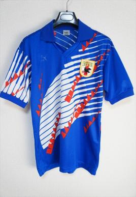 日本代表 ドーハ ユニホーム PUMA製 W杯 炎 KAZUラモス中山 【公式通販】