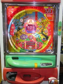 西陣 花百景 希少 レトロパチンコ実機 裏基盤付き 現状品 コレクター