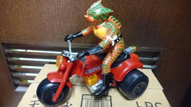 仮面ライダー アマゾン 電動 スピンアクション サイクル 仮面ライダー