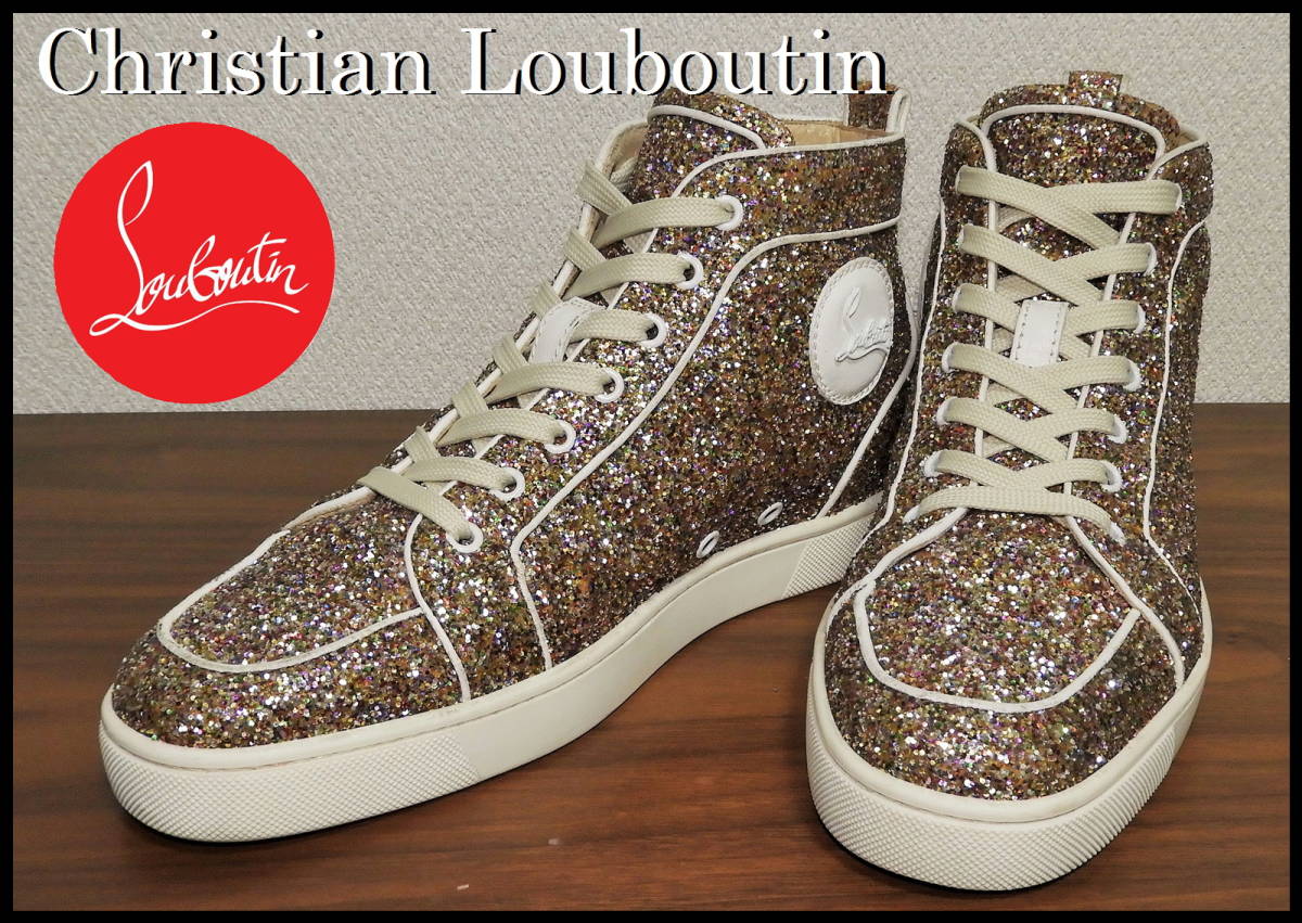 激レア Christian Louboutin グリッター 正規品 クリスチャンルブタン 