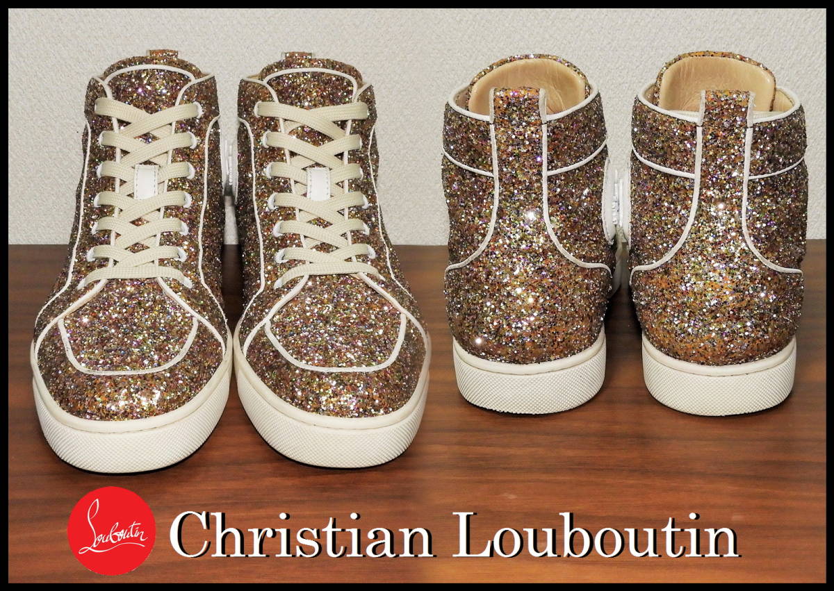 激レア Christian Louboutin グリッター 正規品 クリスチャンルブタン 