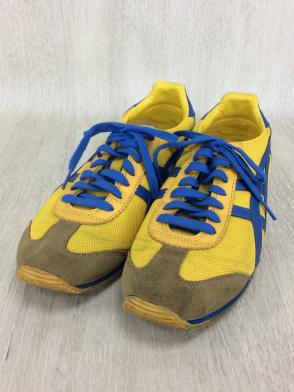 Onitsuka Tiger◆ローカットスニーカー/US9/YLW