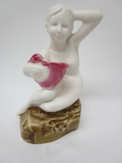 大幅値下げ！！珍品　瀬戸ノベルティ　裸婦　洗髪_1