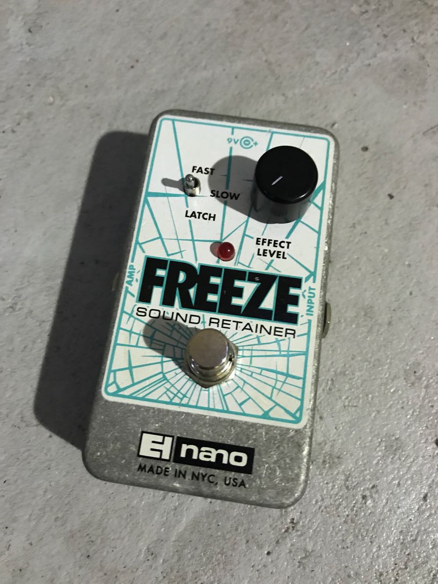 ☆electro-harmonics エレクトロハーモニクス FREEZE フリーズ サンプラー 珍エフェクター