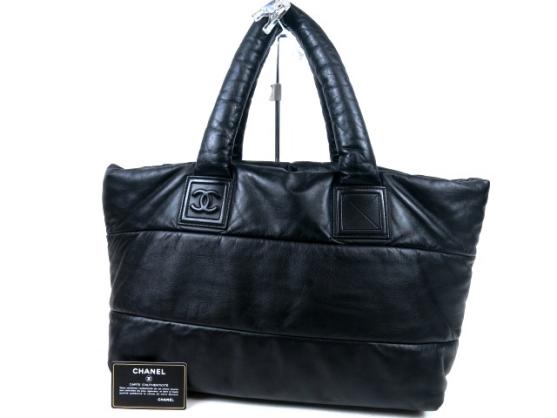 68543★1円スタート★本物★シャネル★CHANEL★新同★コココクーン★トートバッグ★ハンドバッグ★ココマーク★レディース★