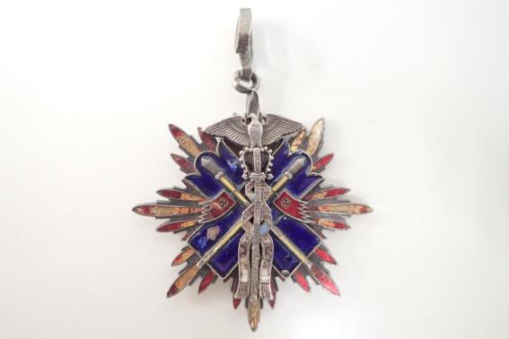 希少品 勲章 旧日本軍 功四級金鵄勲章 サイズ7cm×5.4cm 重量43.5g 大