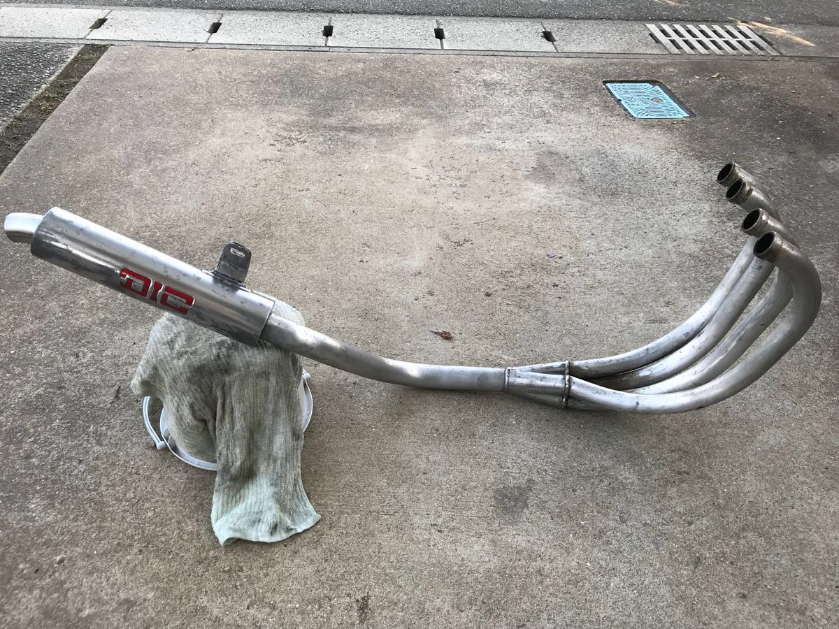 GPZ400R FX400R用ダイシンアルミマフラー(マフラー本体（社外）)｜売買
