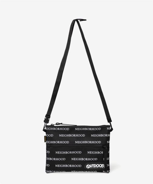 新品 即完売 NEIBORHOOD × OUTDOOR PRODUCTS サコッシュ バッグ 黒 