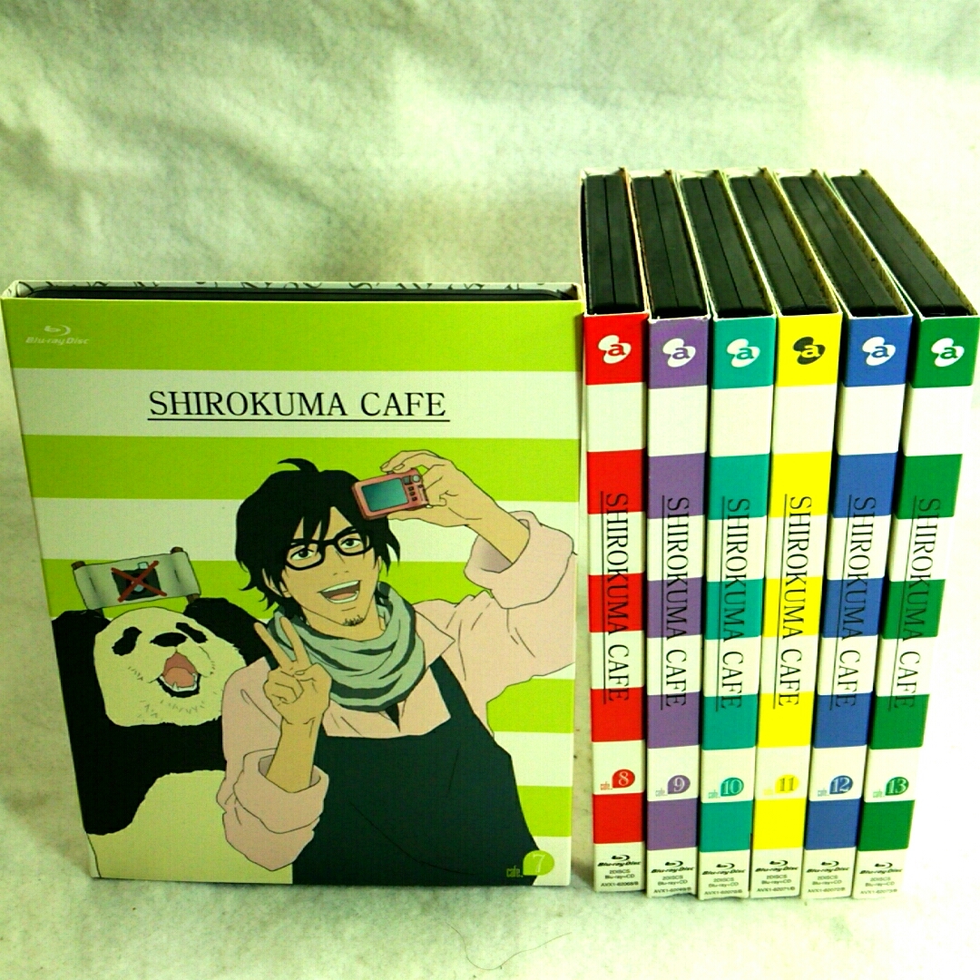 しろくまカフェ アニメイト限定版 Blu-ray 全13巻セット