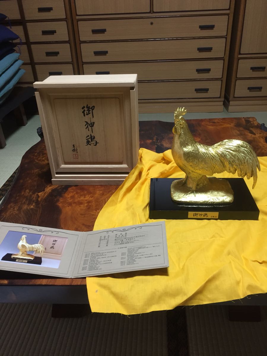 富永直樹 御神鶏 ブロンズ 美品 【公式通販】